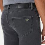 Erkek Slim Fit  Gri Jean Pantolon