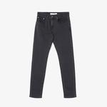 Erkek Slim Fit  Gri Jean Pantolon