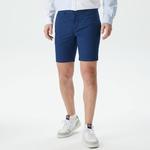 Erkek Slim Fit Lacivert Bermuda