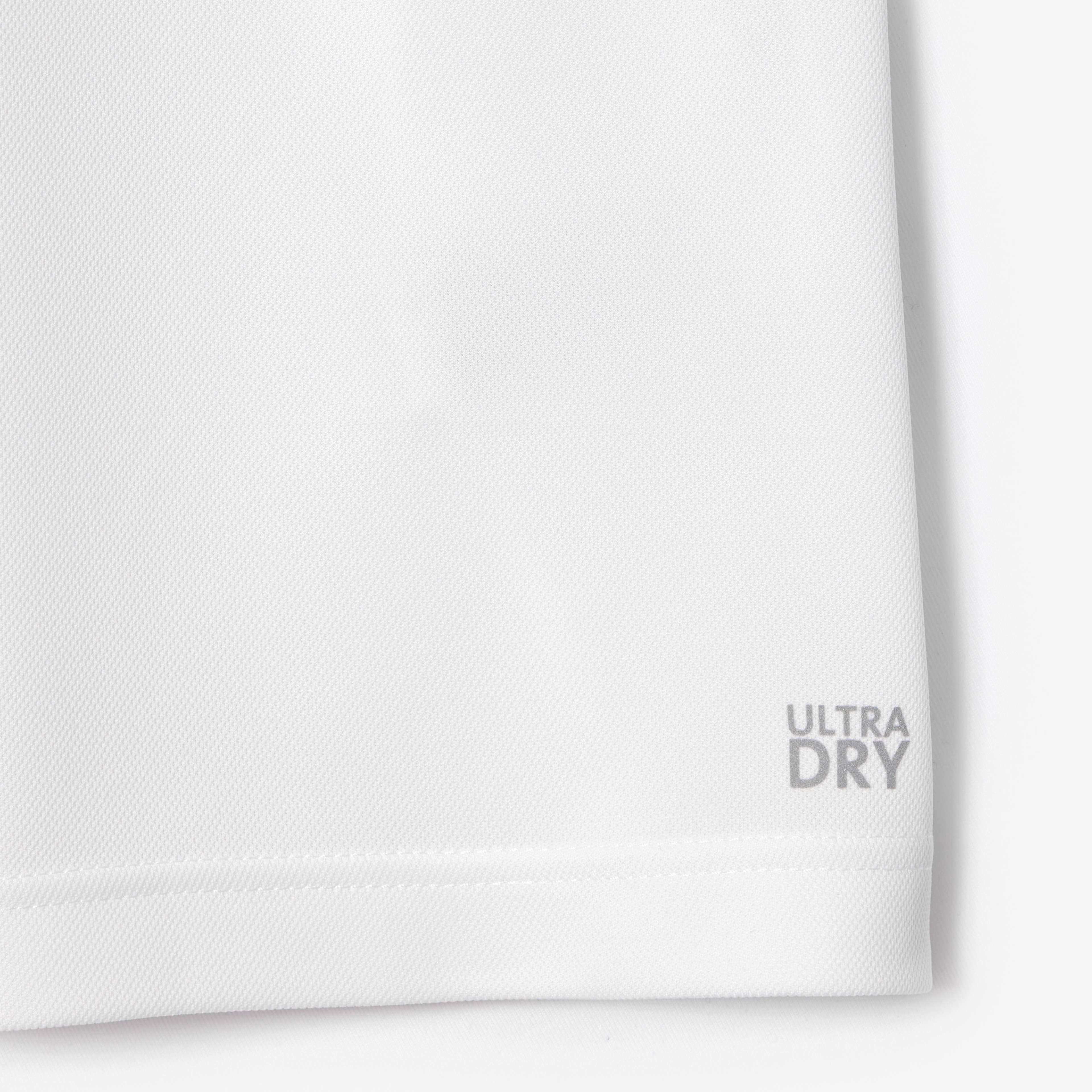 Erkek Regular Fit Renk Bloklu Beyaz Tenis Polo