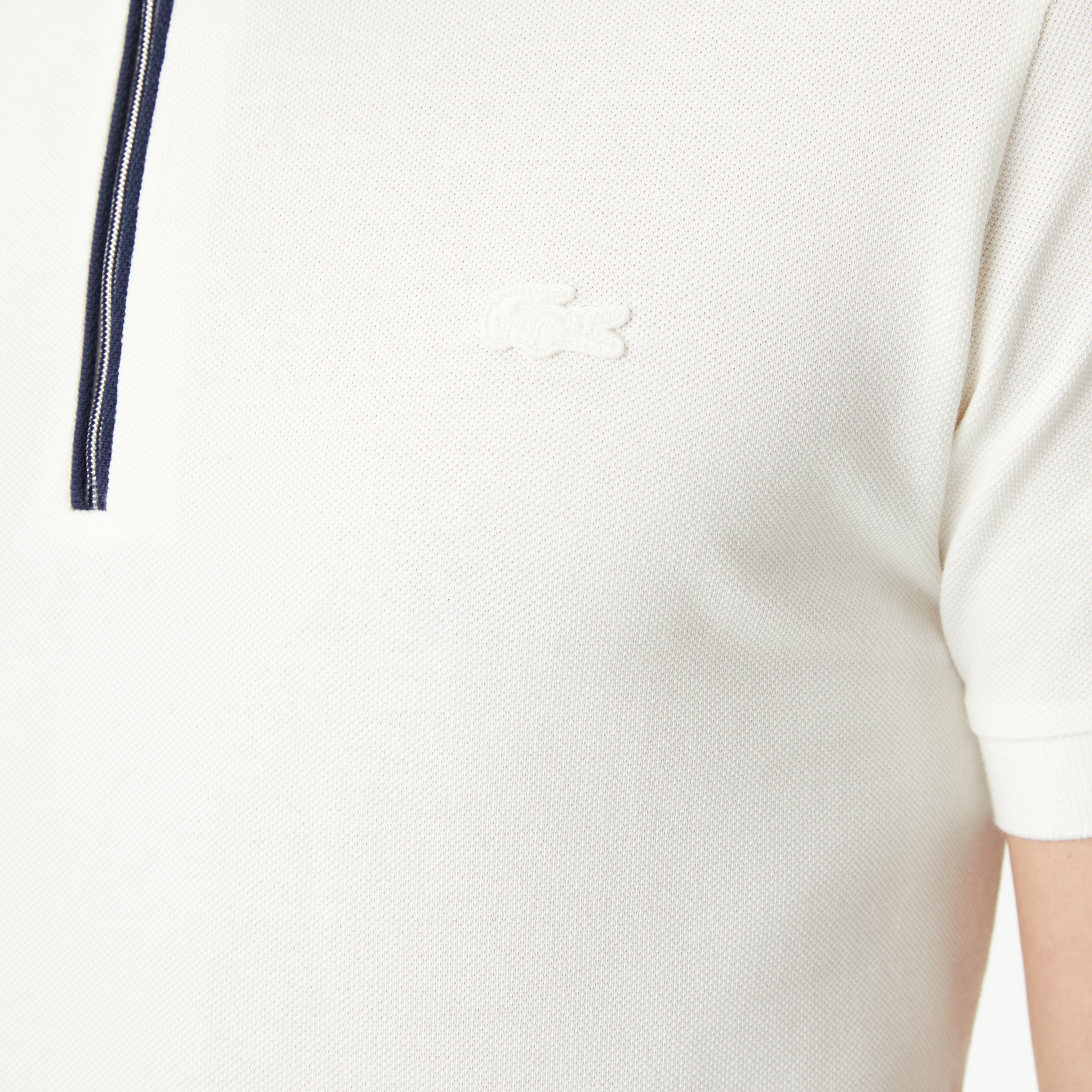 Erkek Regular Fit Beyaz Polo