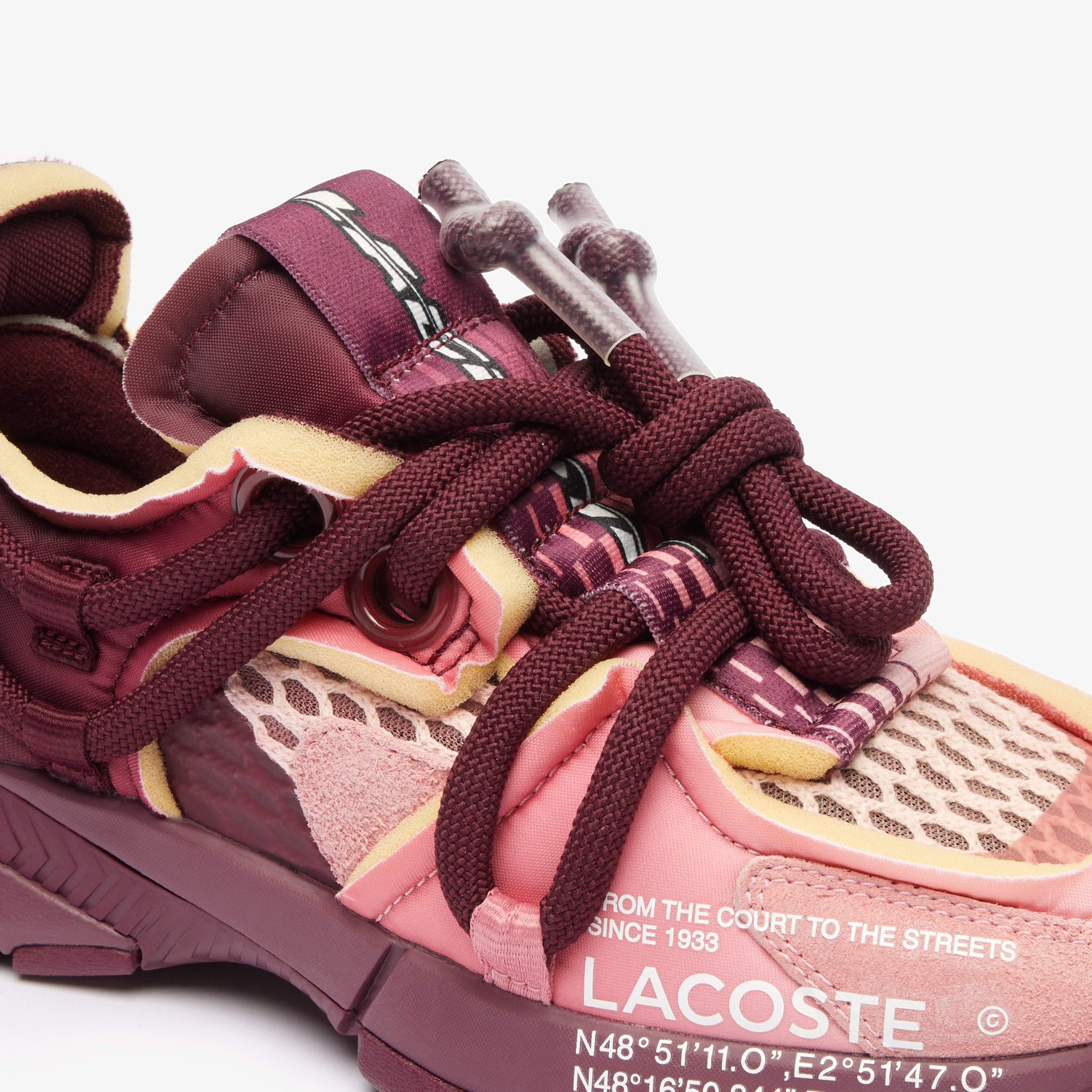 L003 Active Kadın Bordo Sneaker