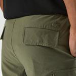 Erkek Relaxed Fit Haki Bermuda