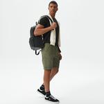 Erkek Relaxed Fit Haki Bermuda