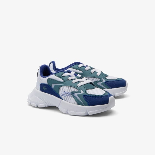 Lacoste Lacoste L003 Neo Çocuk Mavi Sneaker | Occasion Mavi - 3. görsel