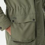 Erkek Kapüşonlu Haki Mont