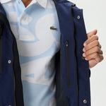 Erkek Kapüşonlu Lacivert Mont