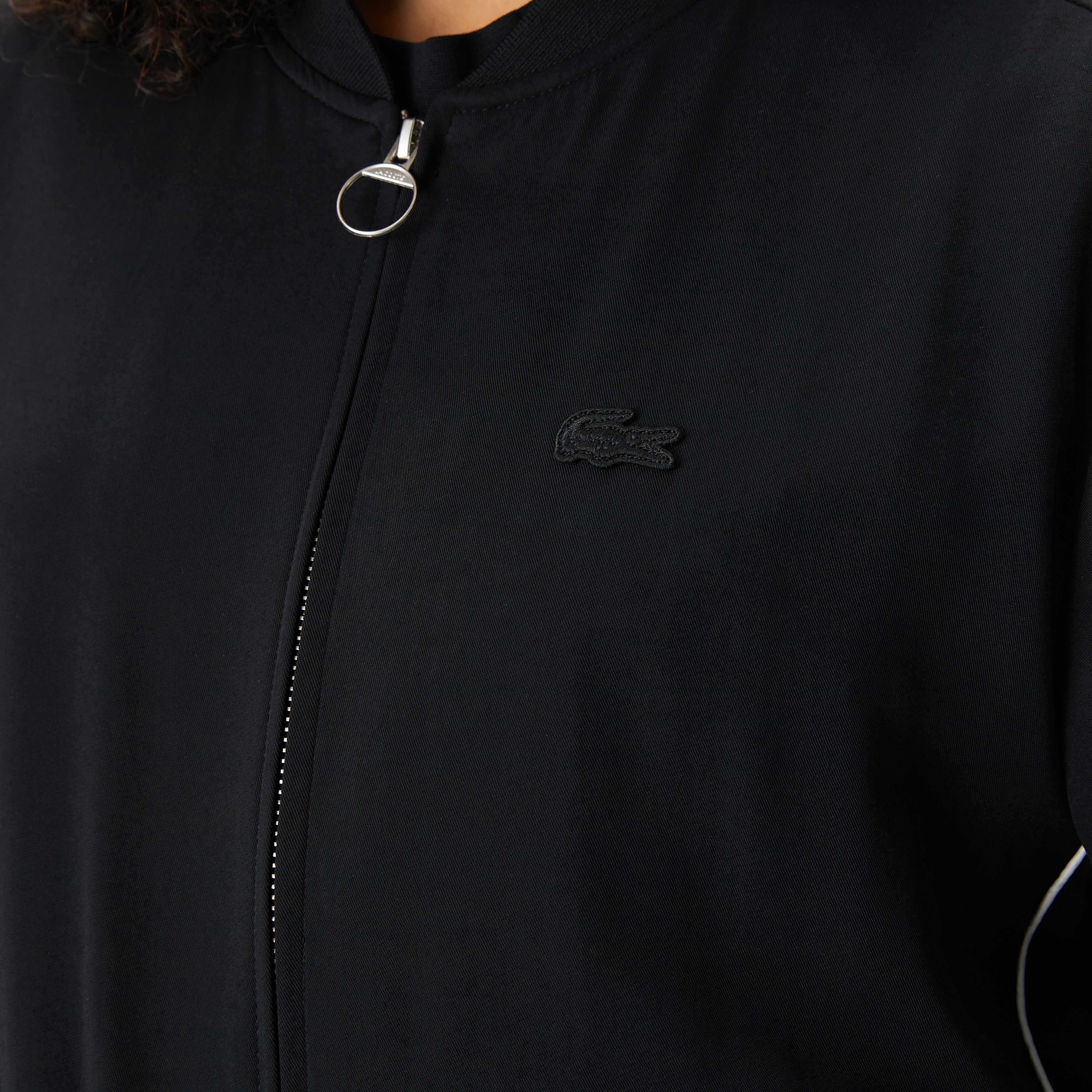 Kadın Hakim Yaka Siyah Mont