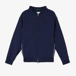 Kadın Hakim Yaka Lacivert Mont