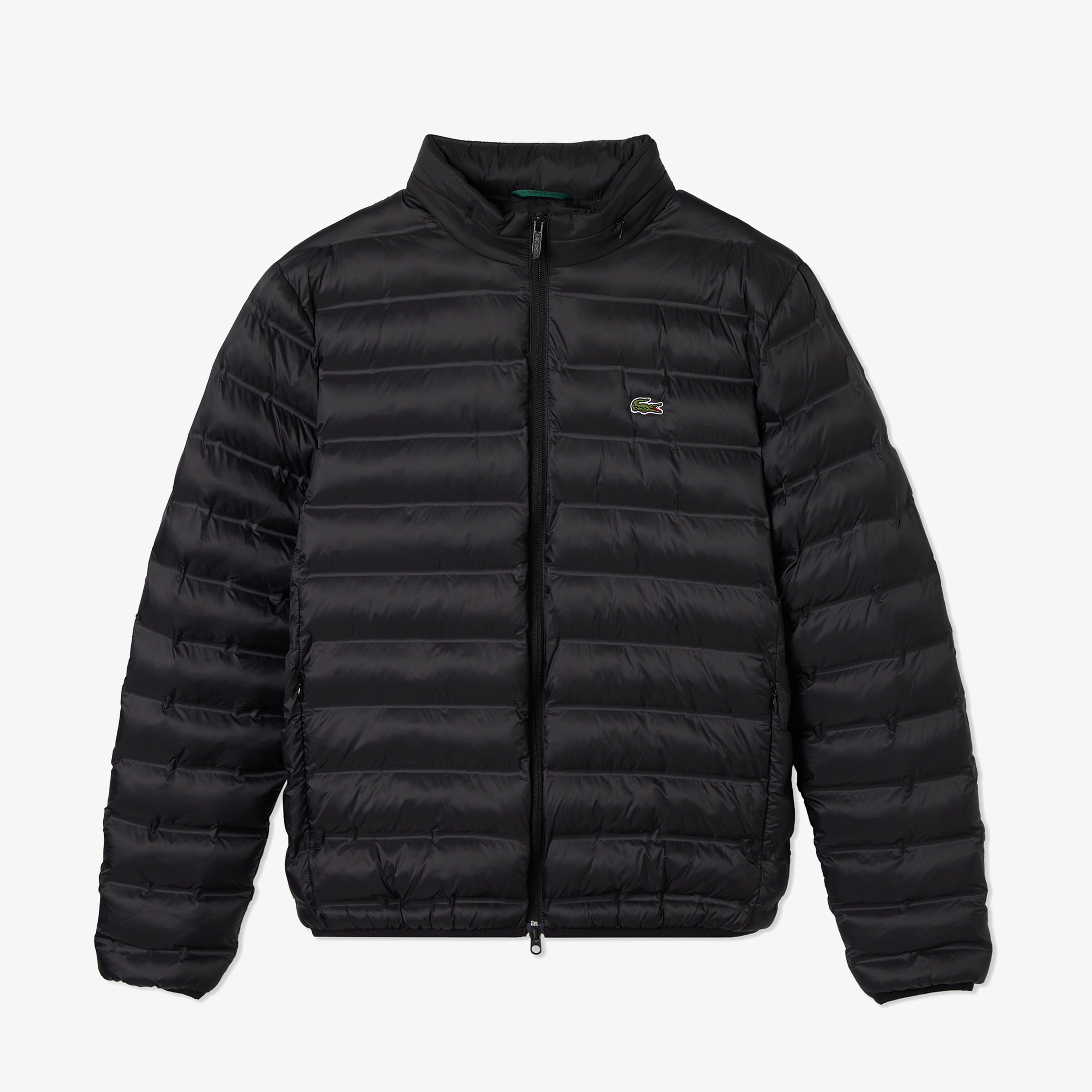 Erkek Kapüşonlu Siyah Mont