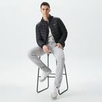 Erkek Kapüşonlu Siyah Mont