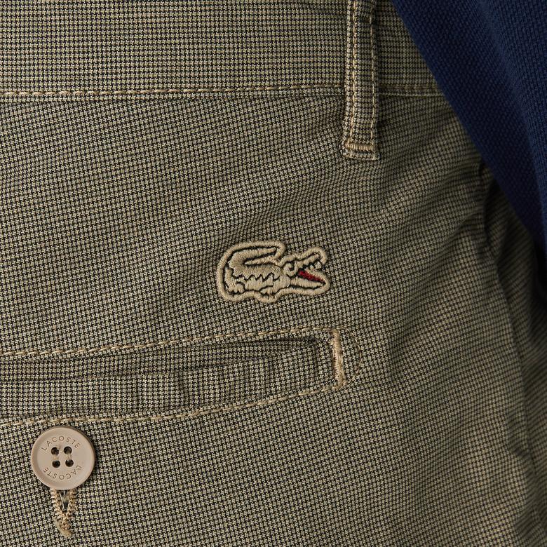 Erkek Slim Fit Chino Bej Pantolon