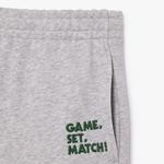 Unisex Relaxed Fit Gri Eşofman Altı