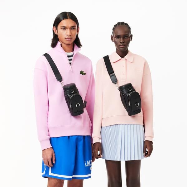 Unisex Siyah Postacı Çantası