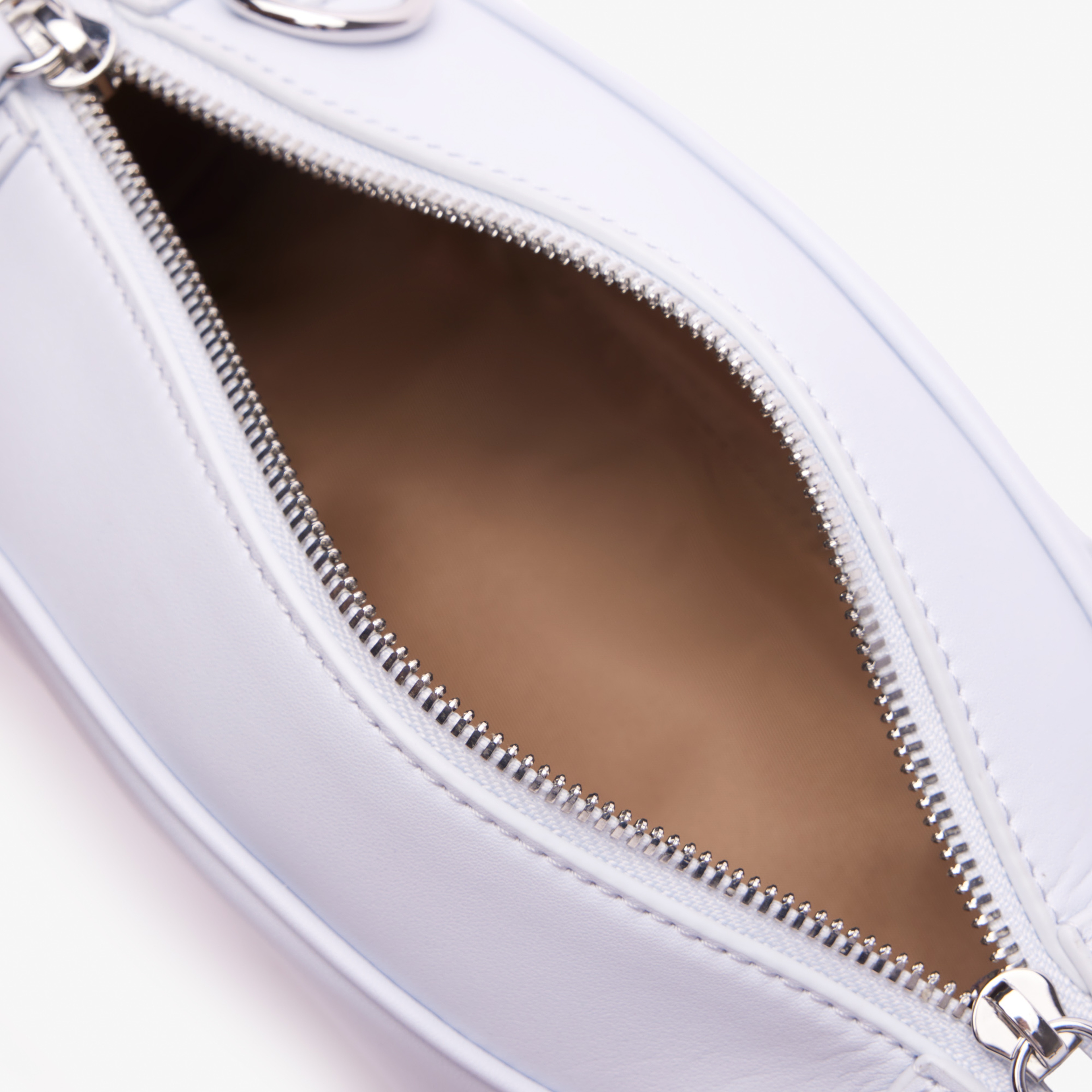 Unisex Beyaz Postacı Çantası