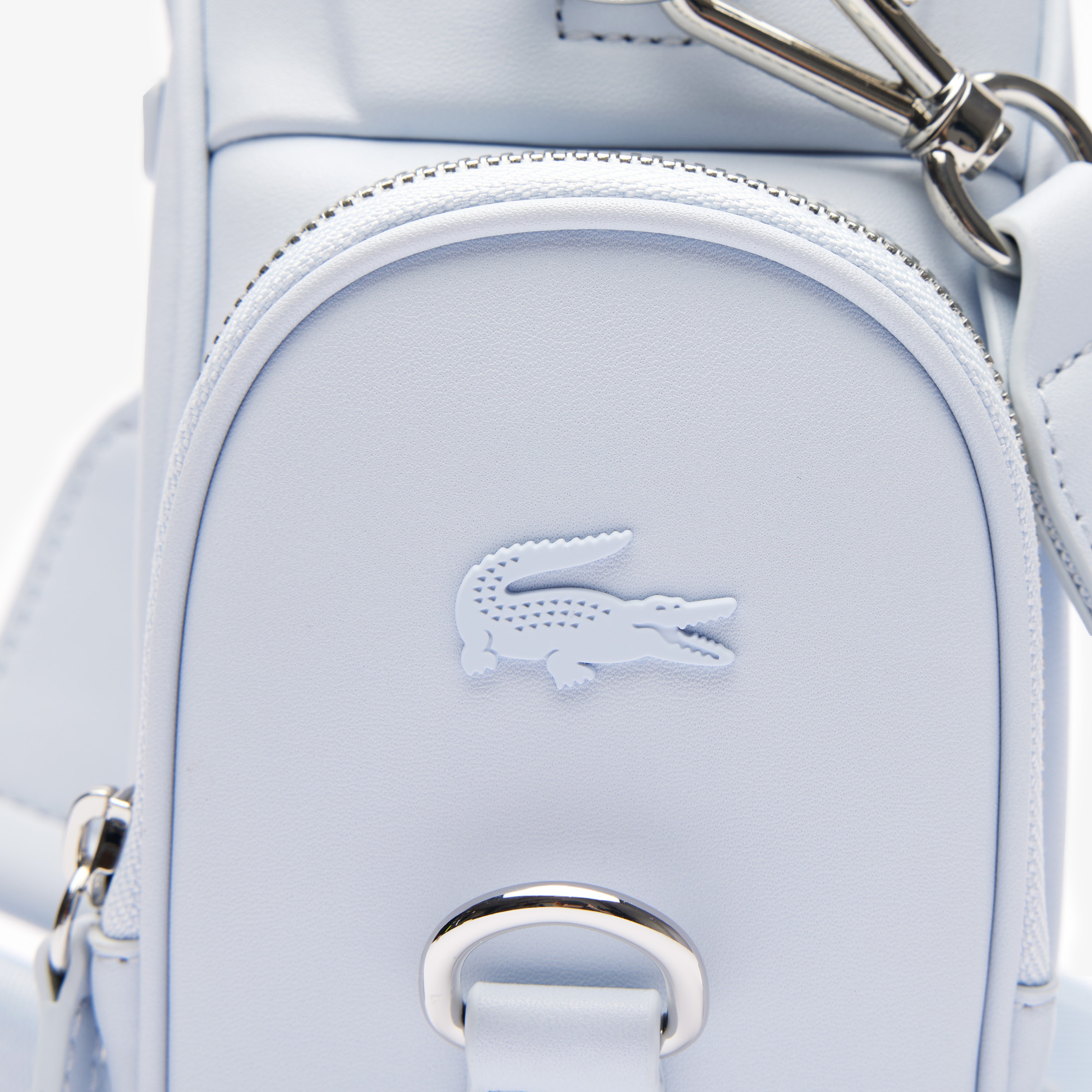 Unisex Beyaz Postacı Çantası