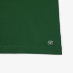 SPORT Erkek Regular Fit Bisiklet Yaka Baskılı Yeşil T-Shirt