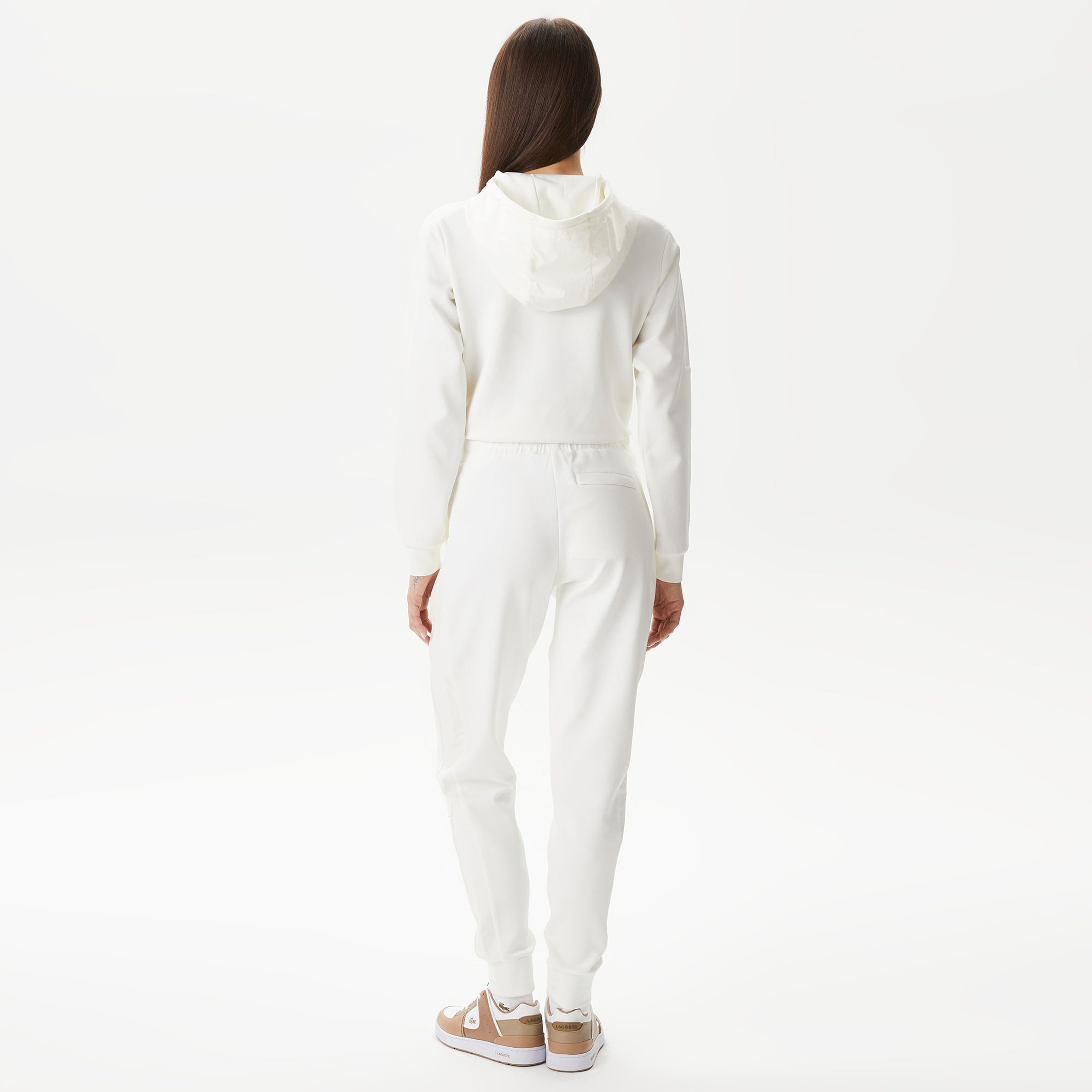 Kadın Jogger Beyaz Eşofman Altı