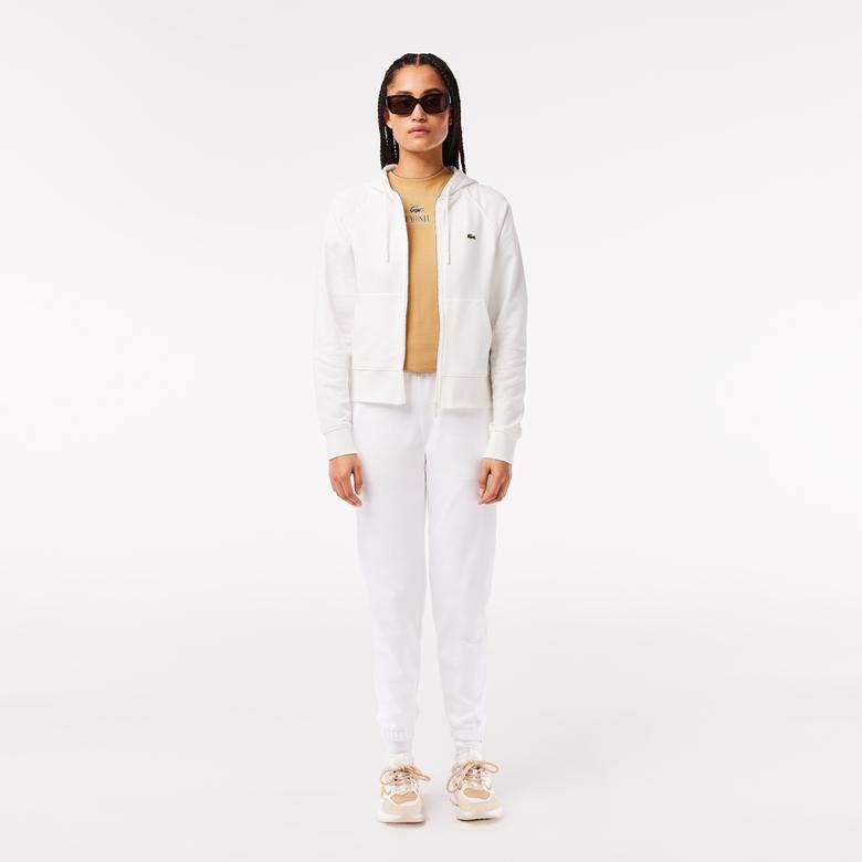 Unisex Regular Fit Bisiklet Yaka Bej T-Shirt