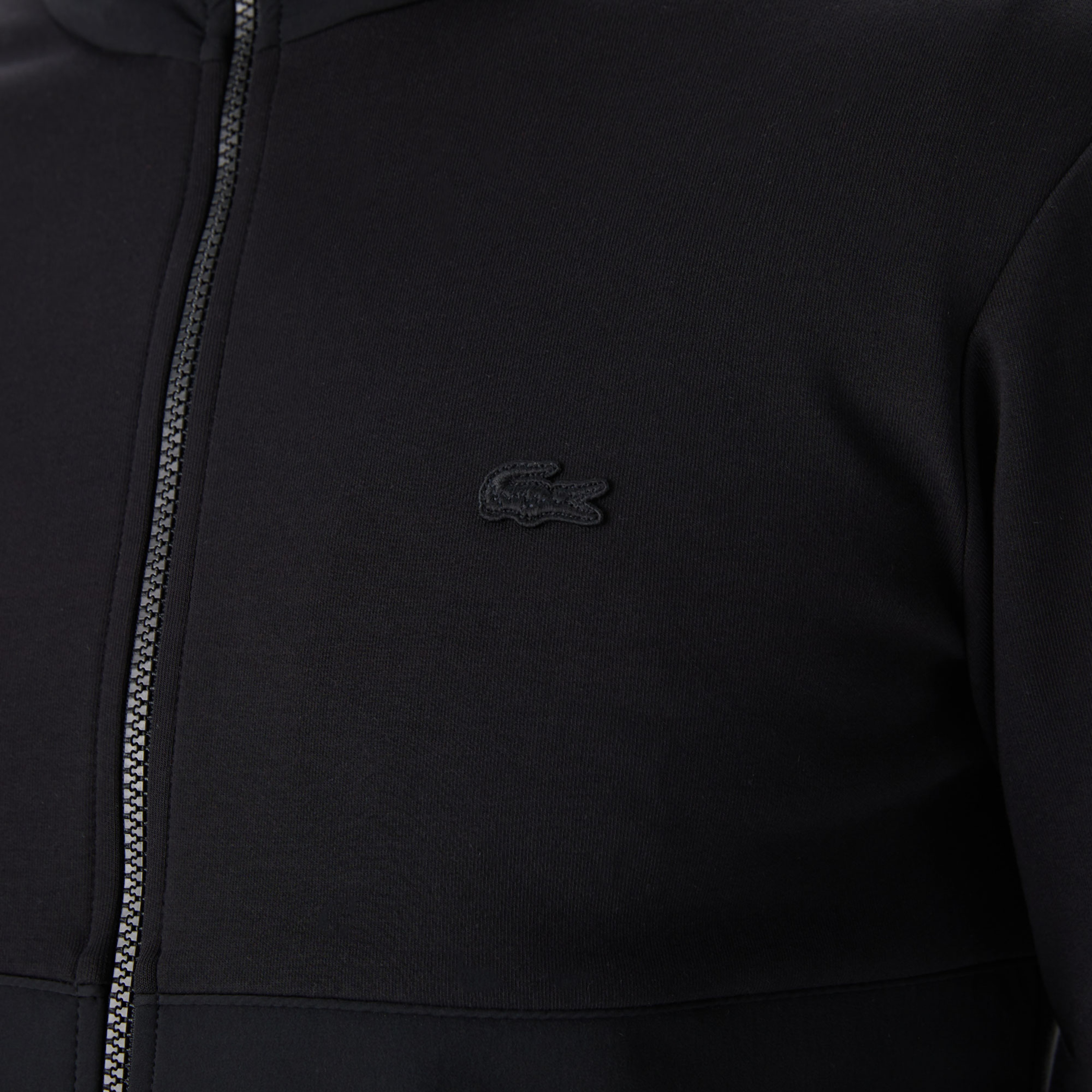 Erkek Regular Fit Kapüşonlu Siyah Sweatshirt