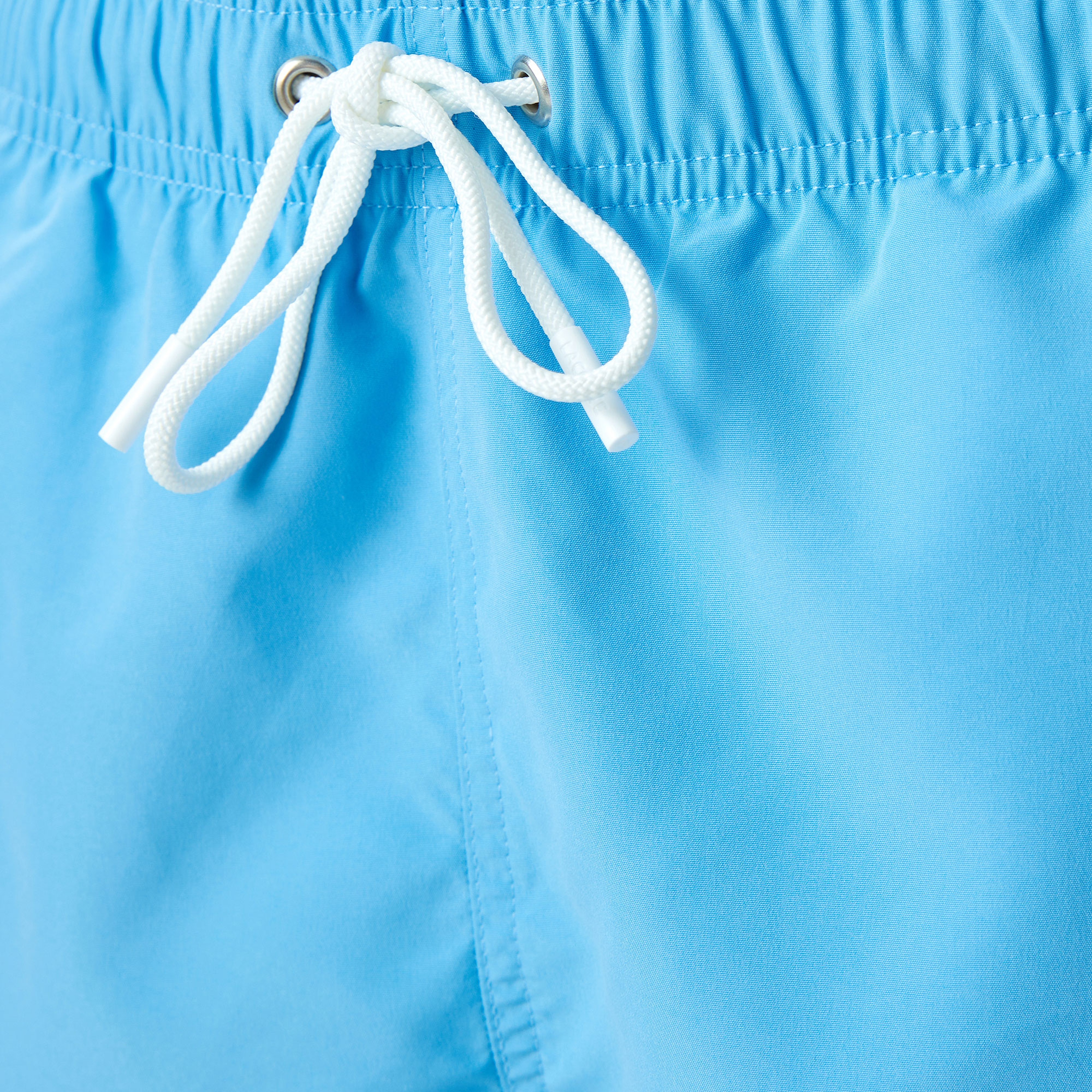 Erkek Desenli Mavi Mayo Şort