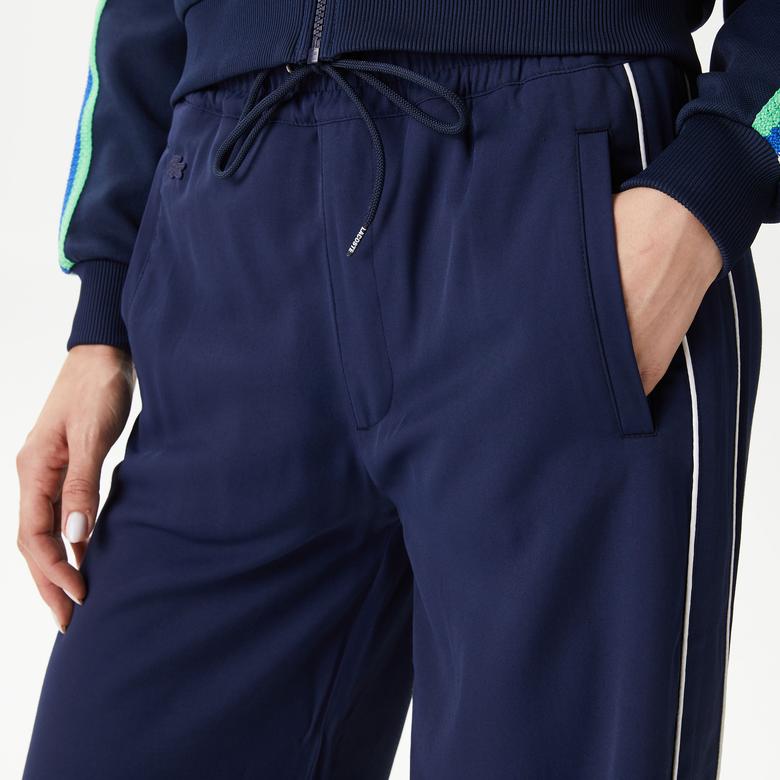 Kadın Wide Fit Lacivert Pantolon