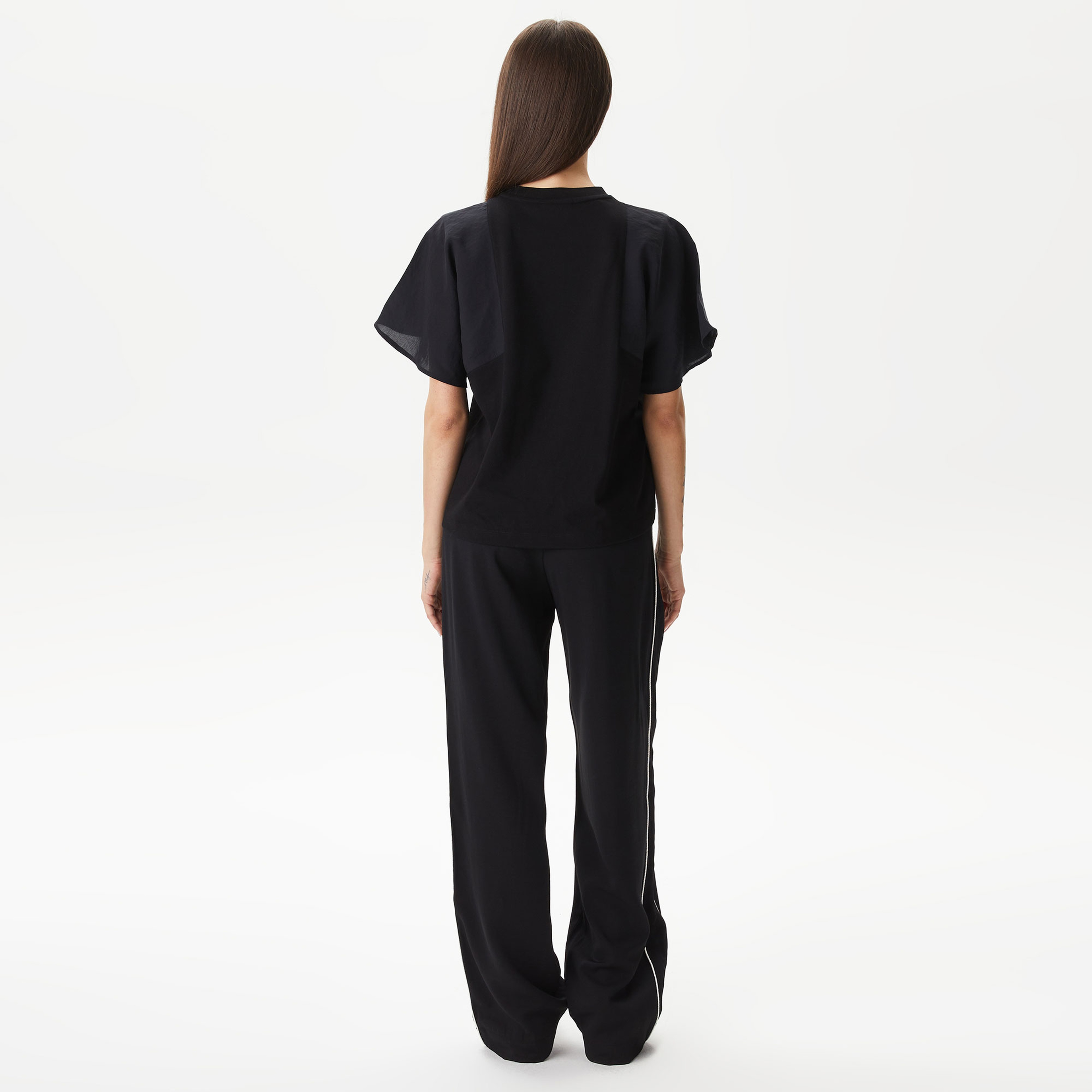 Kadın Wide Fit Siyah Pantolon