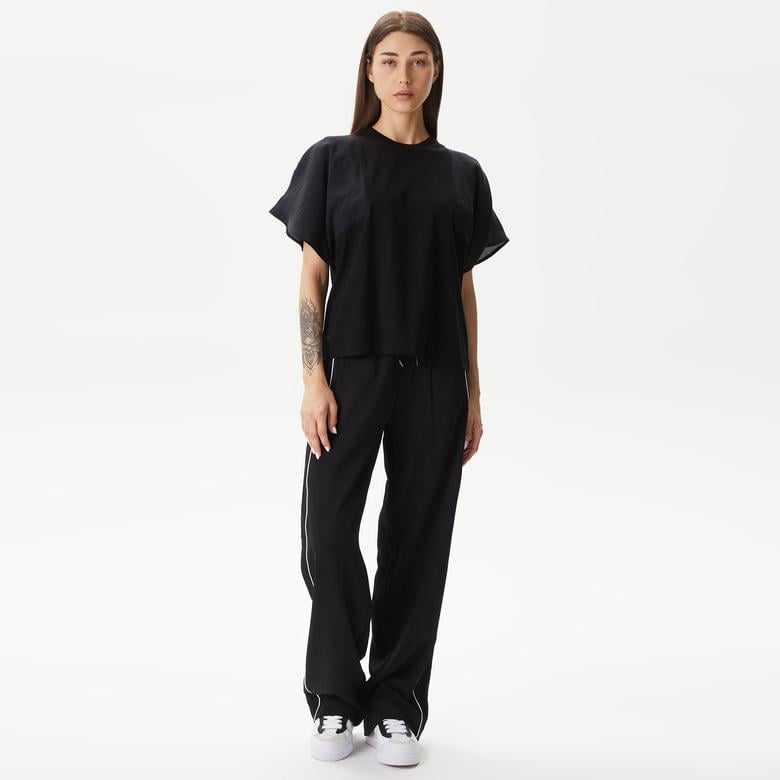 Kadın Wide Fit Siyah Pantolon