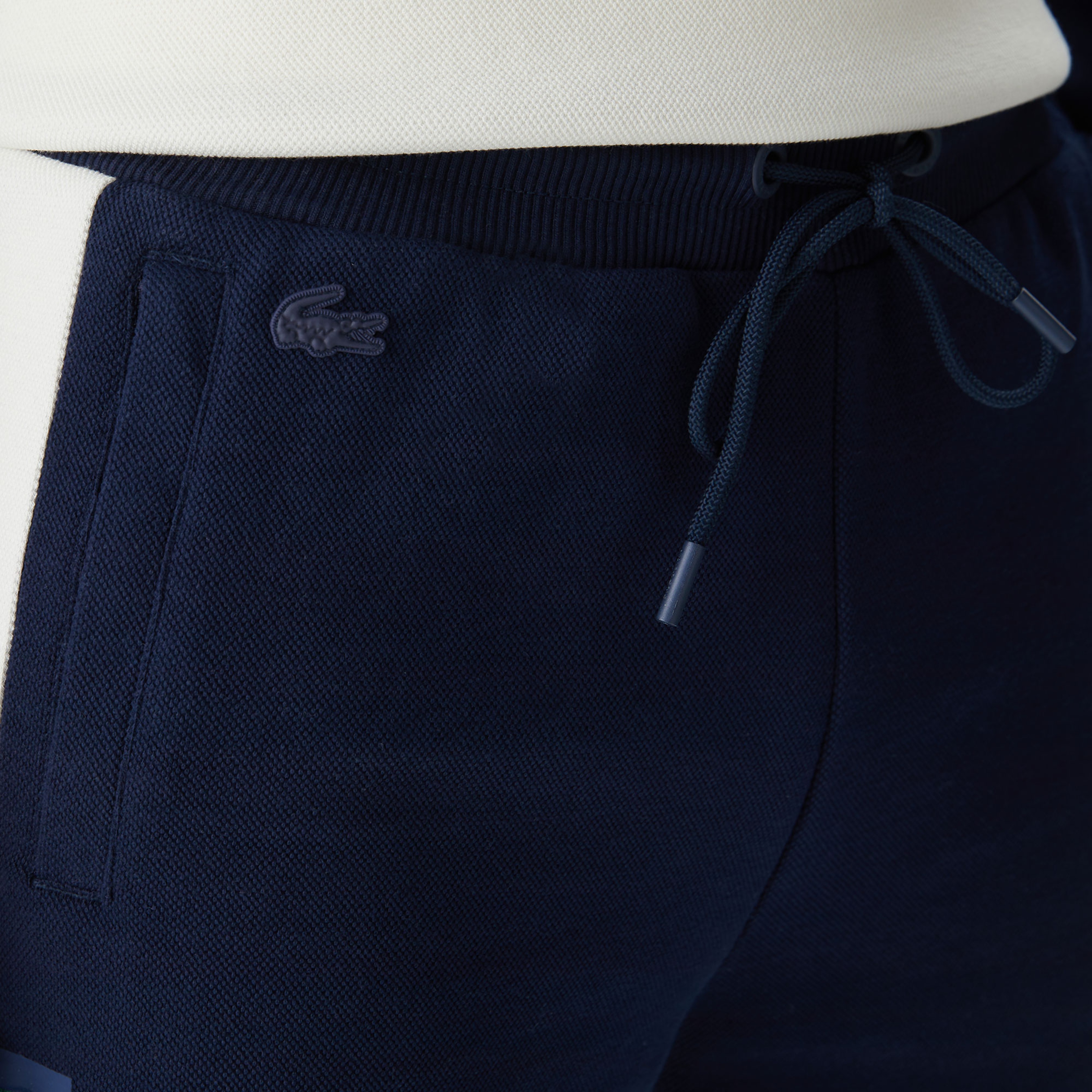 Erkek Relaxed Fit Renk Bloklu Lacivert Şort