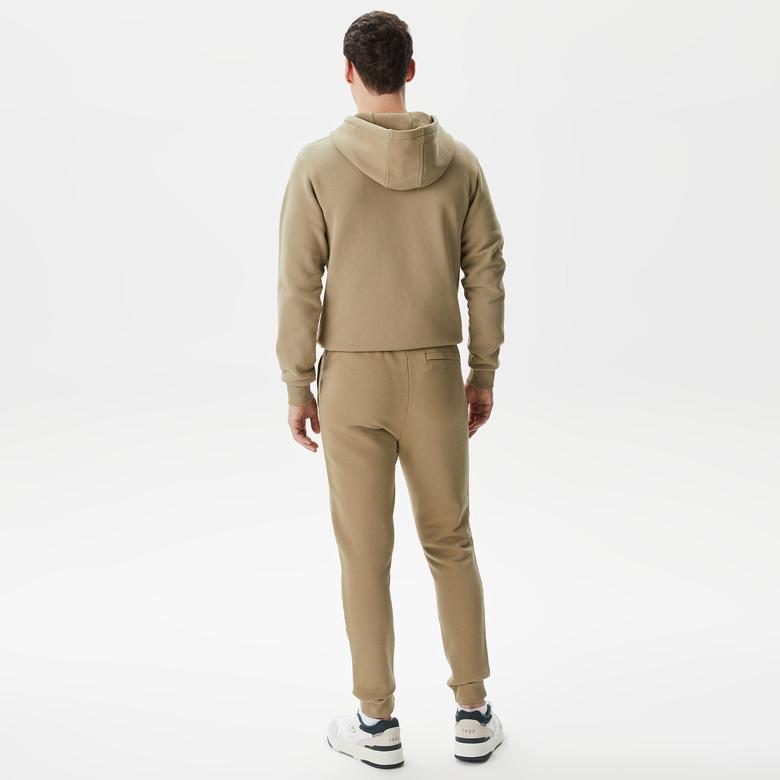 Erkek Relaxed Fit Bej Eşofman Altı