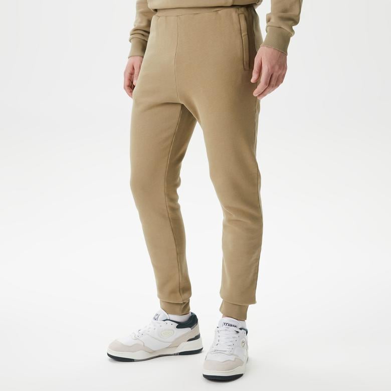 Erkek Relaxed Fit Bej Eşofman Altı