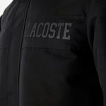 Erkek Kapüşonlu Siyah Çıkarılabilir Yelek Detaylı Mont