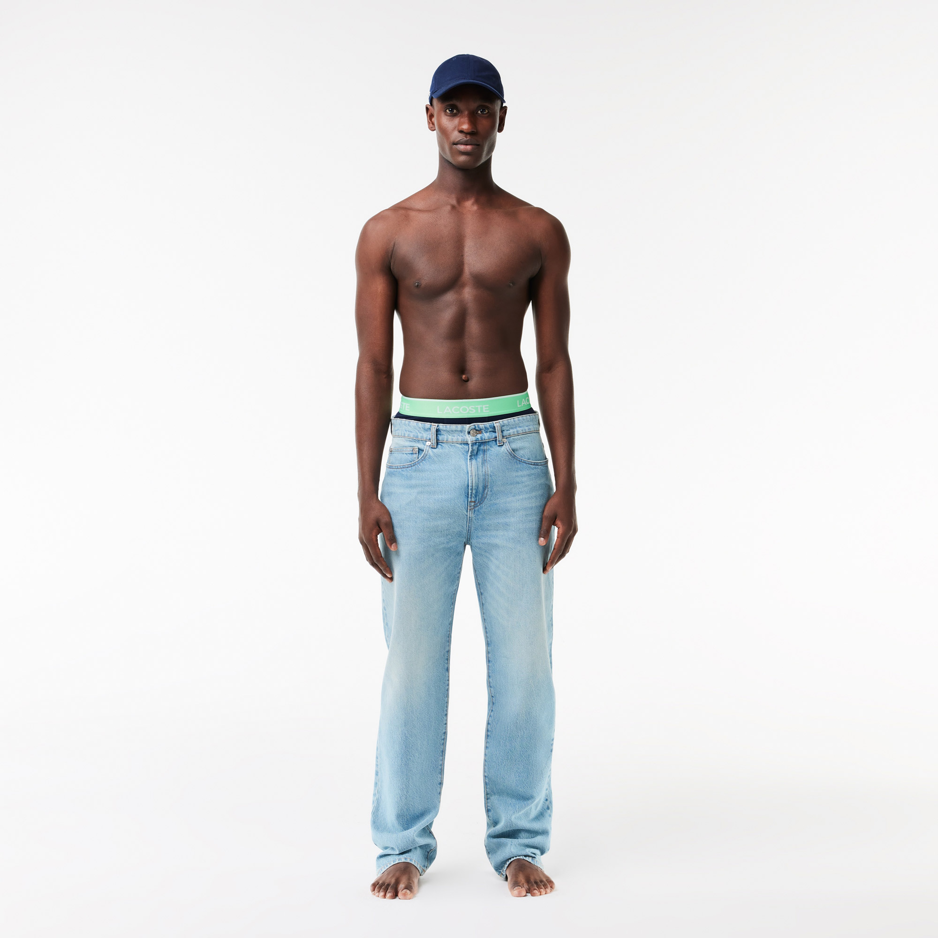 Erkek 3'lü Lacivert Boxer