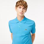 L.12.12 Erkek Classic Fit Mavi Polo