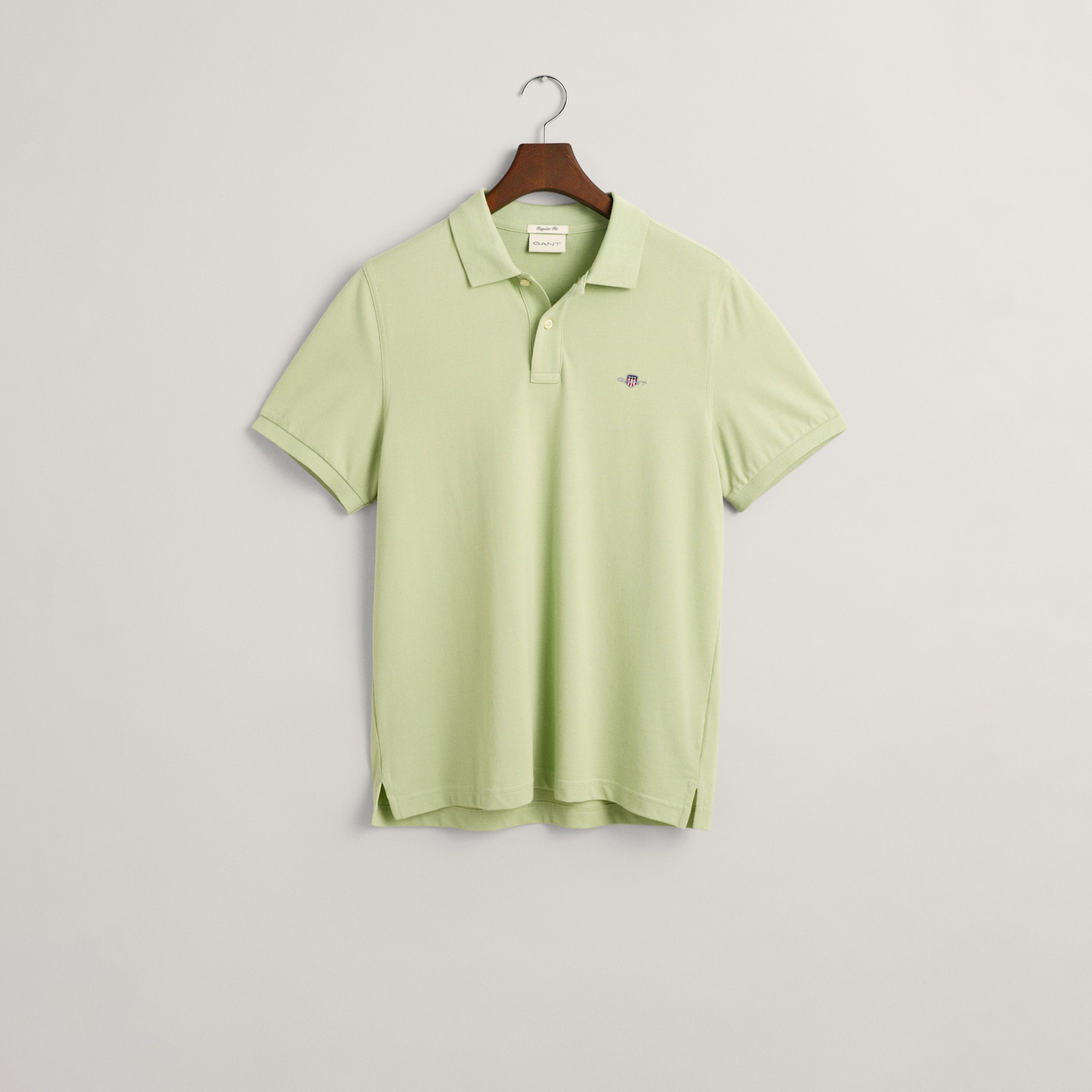 GANT Erkek Yeşil Regular Fit Polo