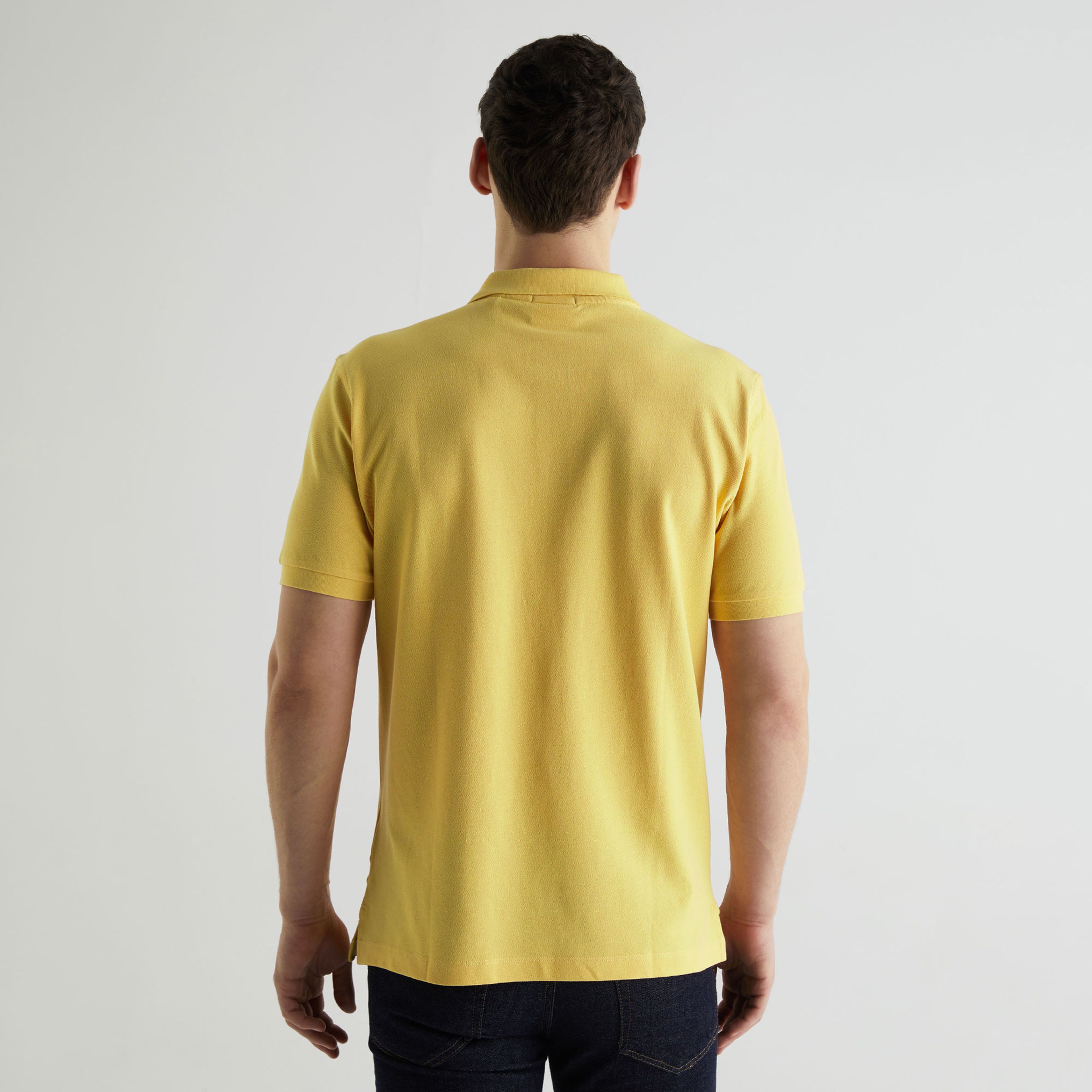 GANT Erkek Sarı Regular Fit Logolu Polo