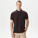 Nautica Erkek Kahverengi Classic Fit Polo