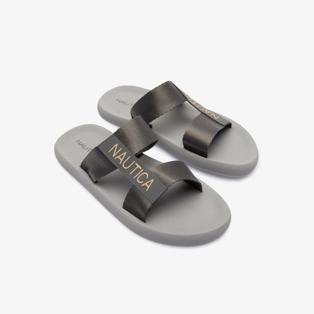 Nautica Nautica Erkek Gri Terlik Occasion'da! Gri - 3. görsel