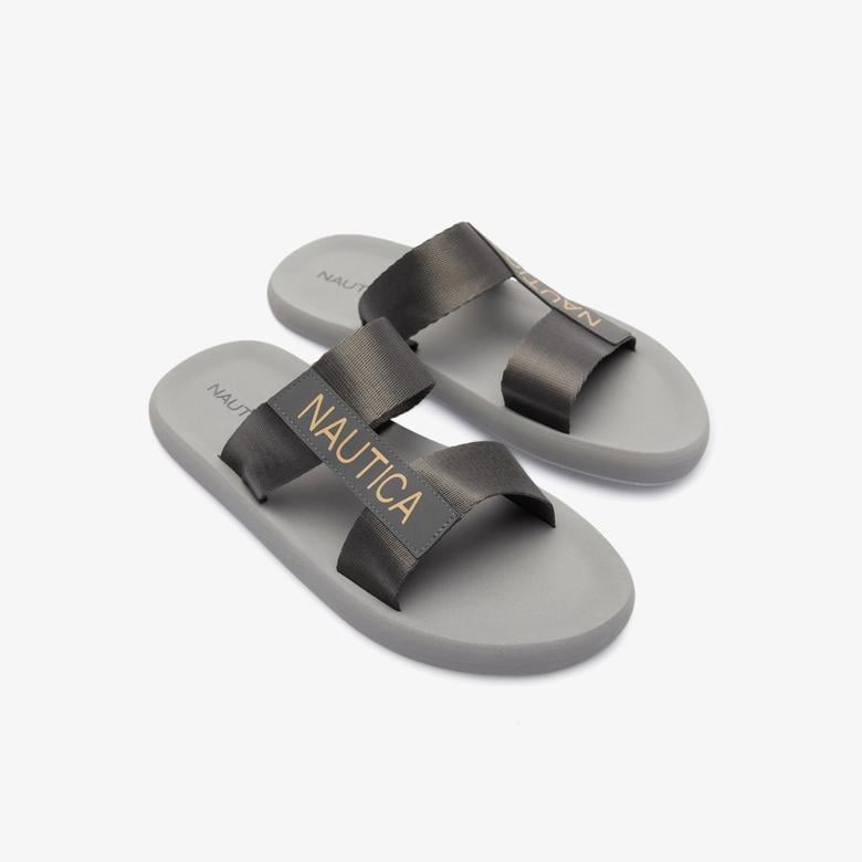 Nautica Erkek Gri Terlik