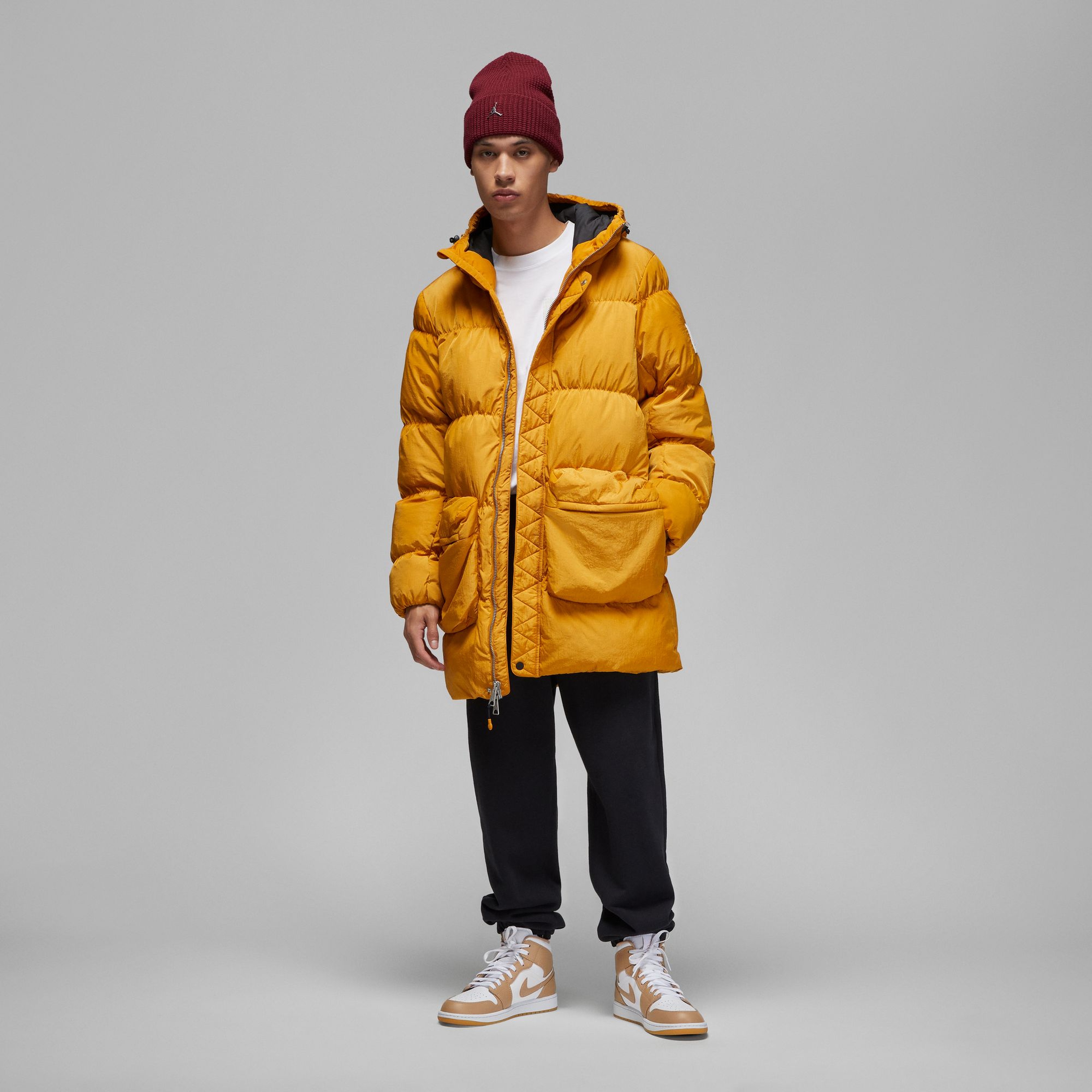 Jordan Essentials Erkek Kahverengi Mont