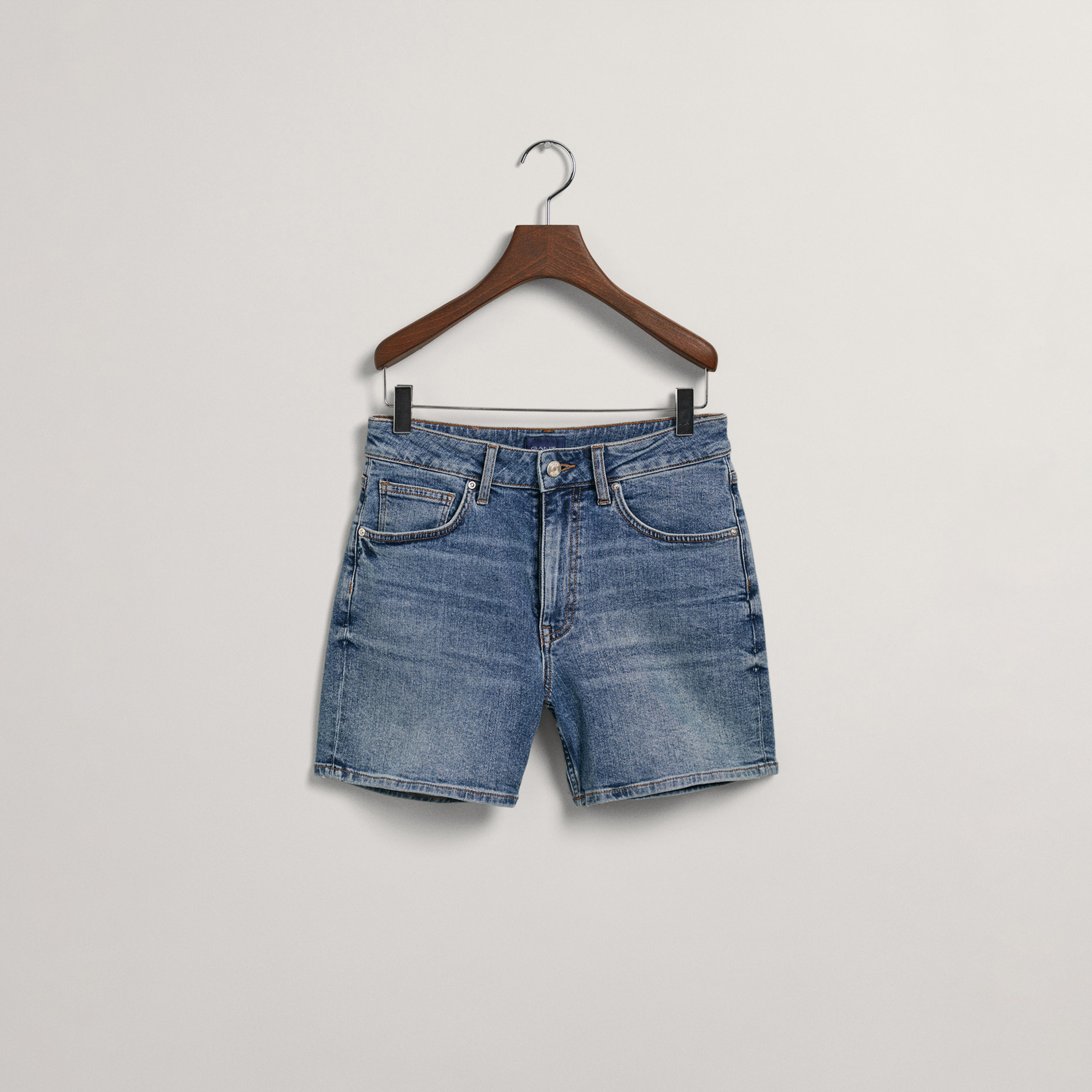 GANT Kadın Mavi Regular Fit Şort