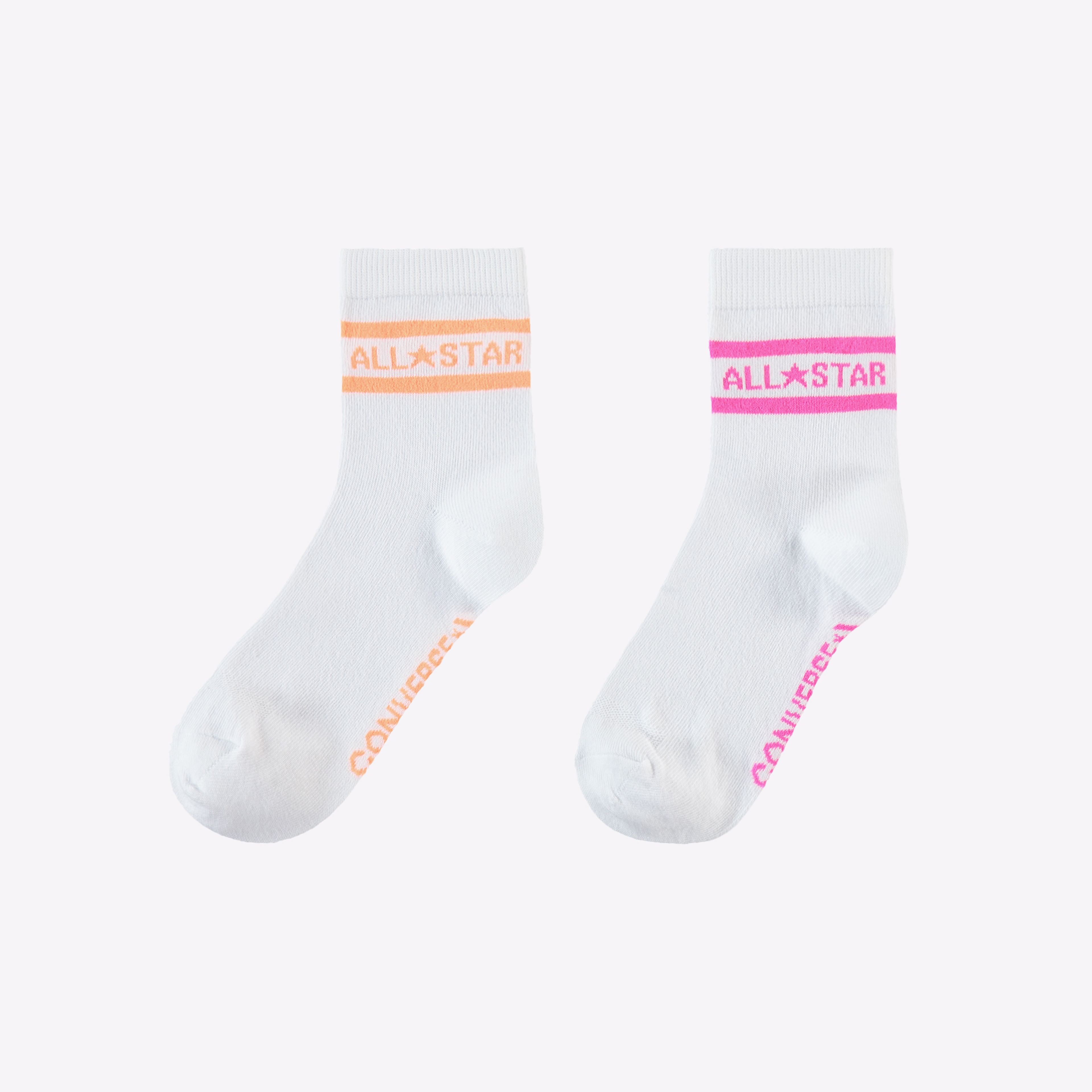 Converse Chuck Taylor Unisex 2'li Beyaz Çorap