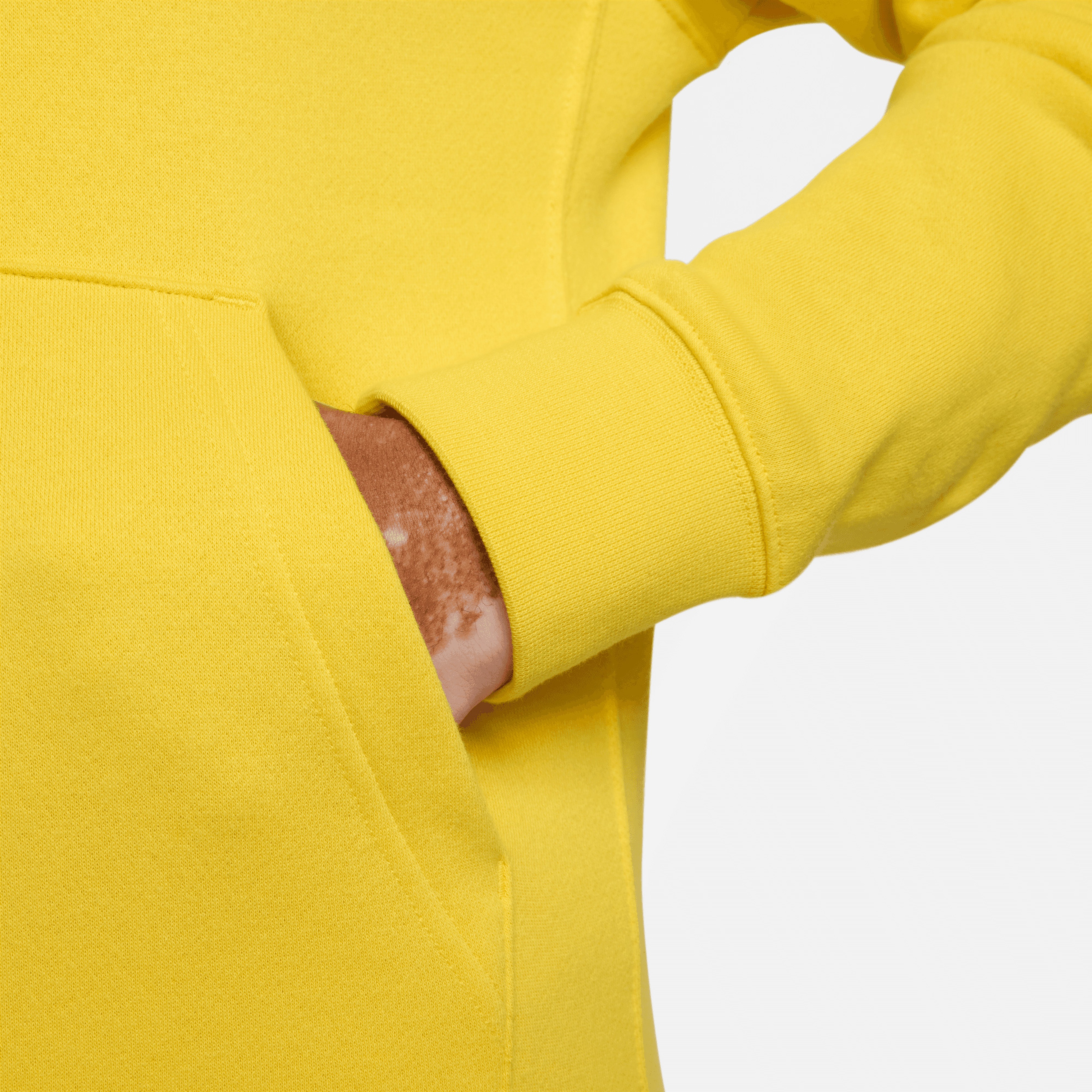 Nike Sportswear Club Fleece Erkek Sarı Sweatshirt