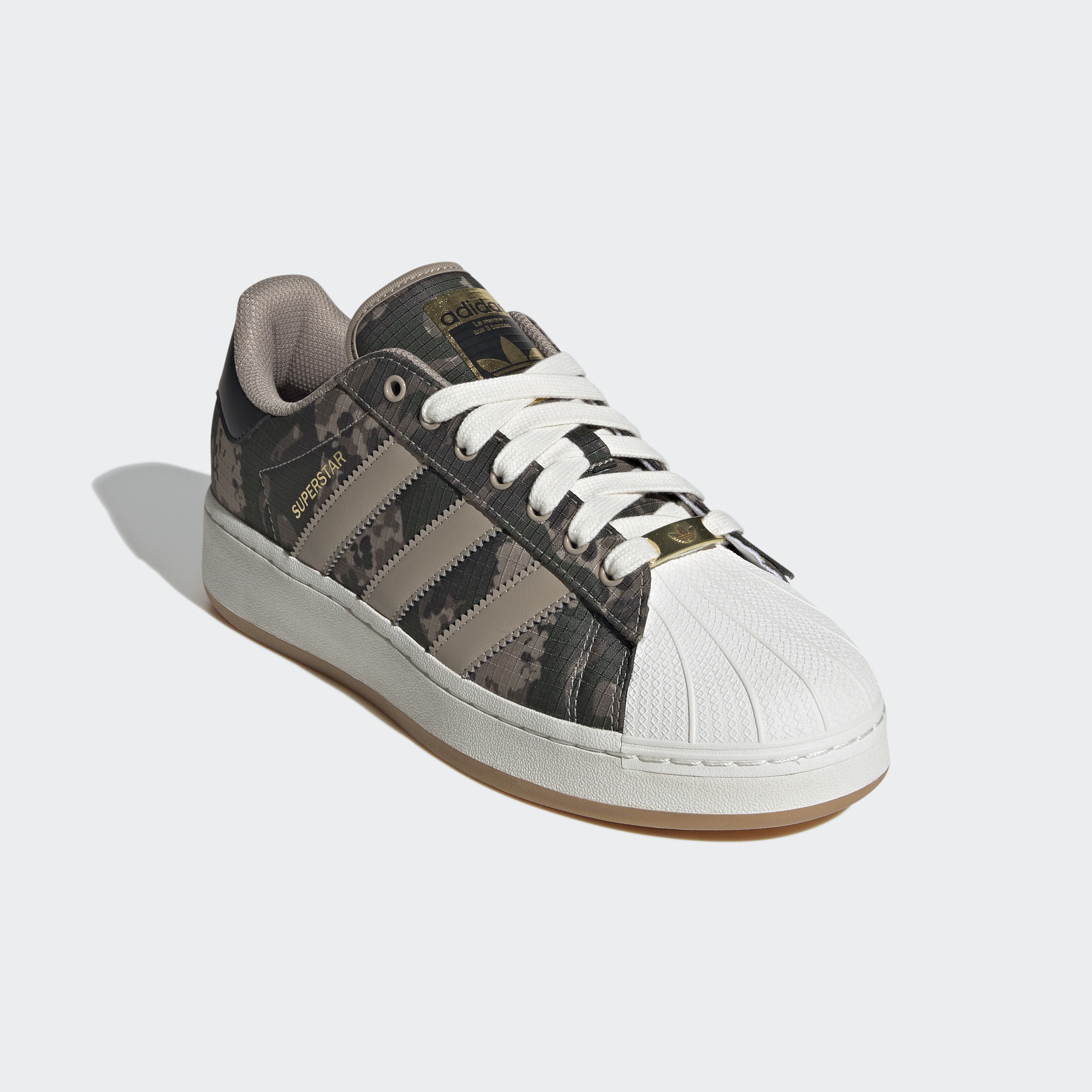 adidas Originals Superstar Xlg Erkek Haki/Beyaz Spor Ayakkabı