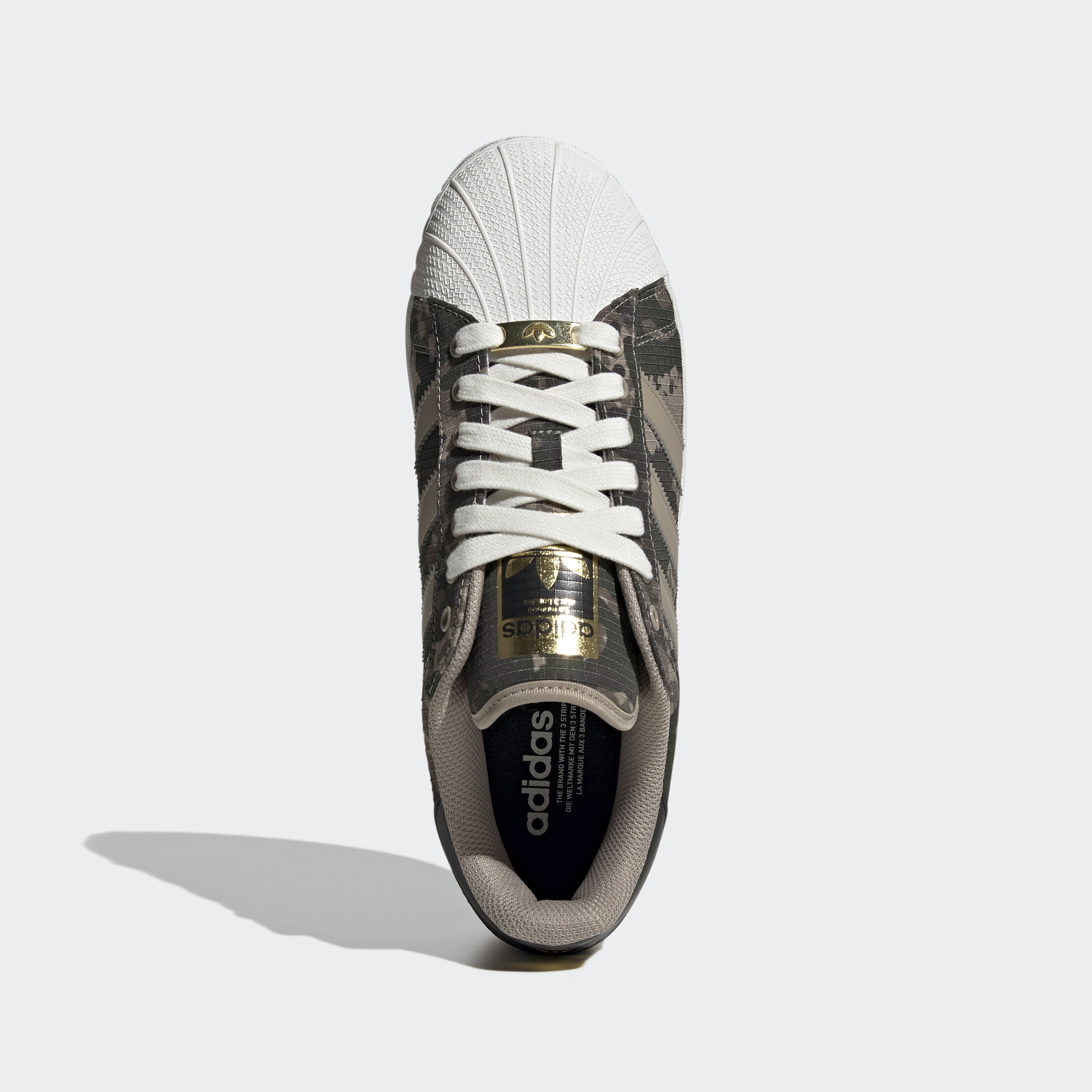 adidas Originals Superstar Xlg Erkek Haki/Beyaz Spor Ayakkabı