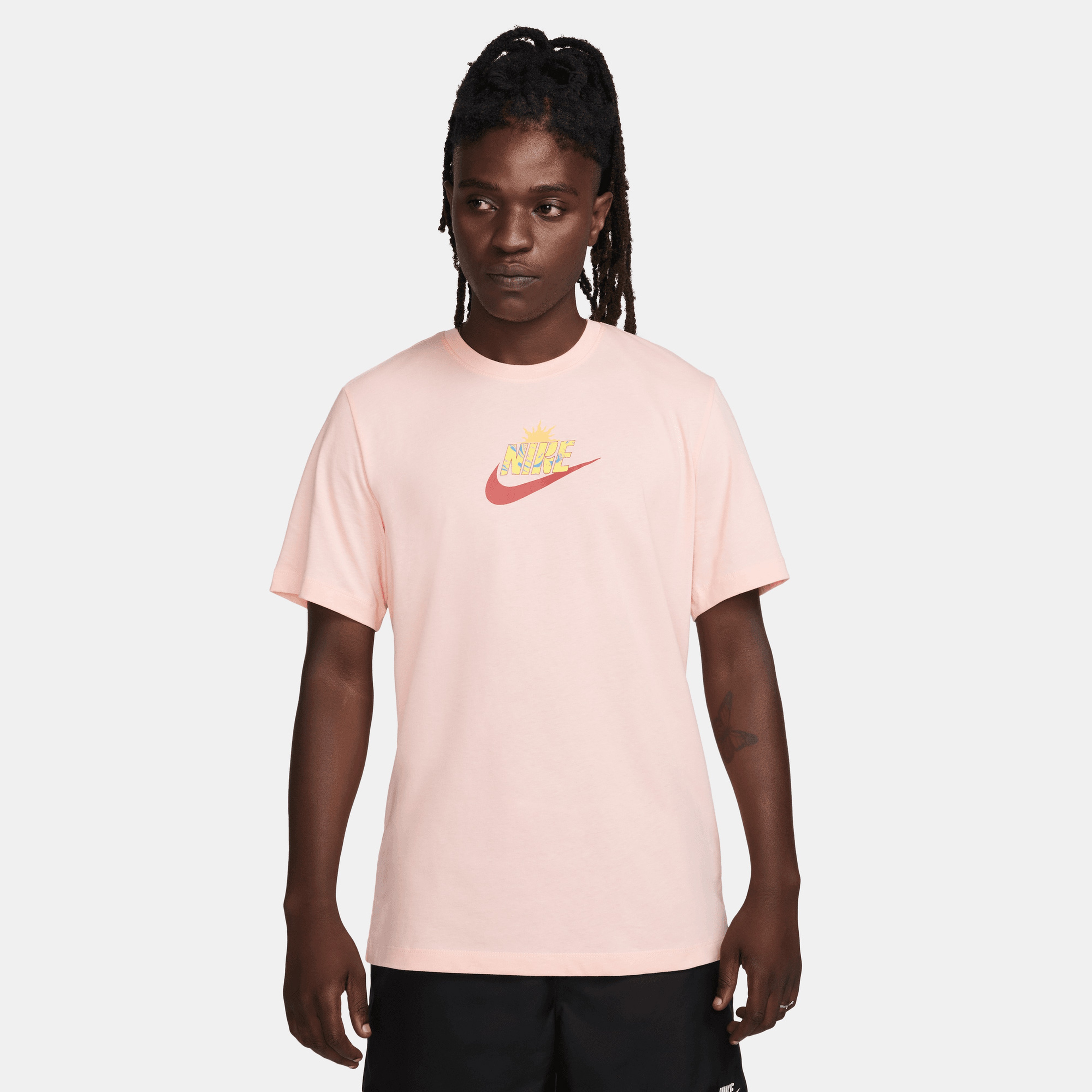 Nike Sportswear Erkek Pembe T-Shirt