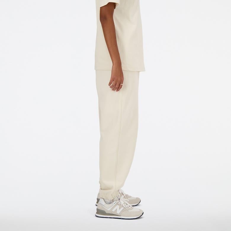 New Balance Athletics French Terry Kadın Krem Eşofman Altı