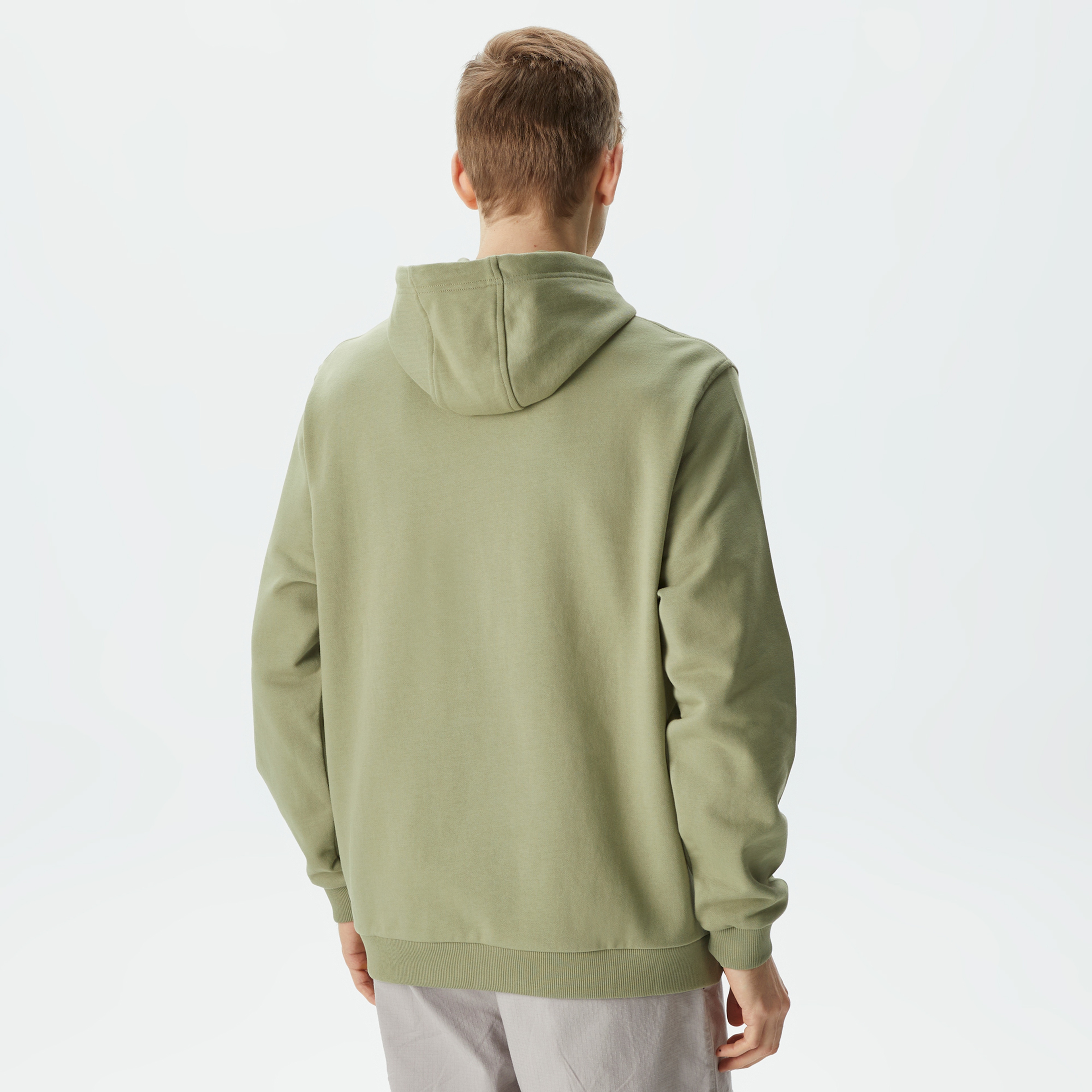 UNITED4 Classic Erkek Haki Hoodie