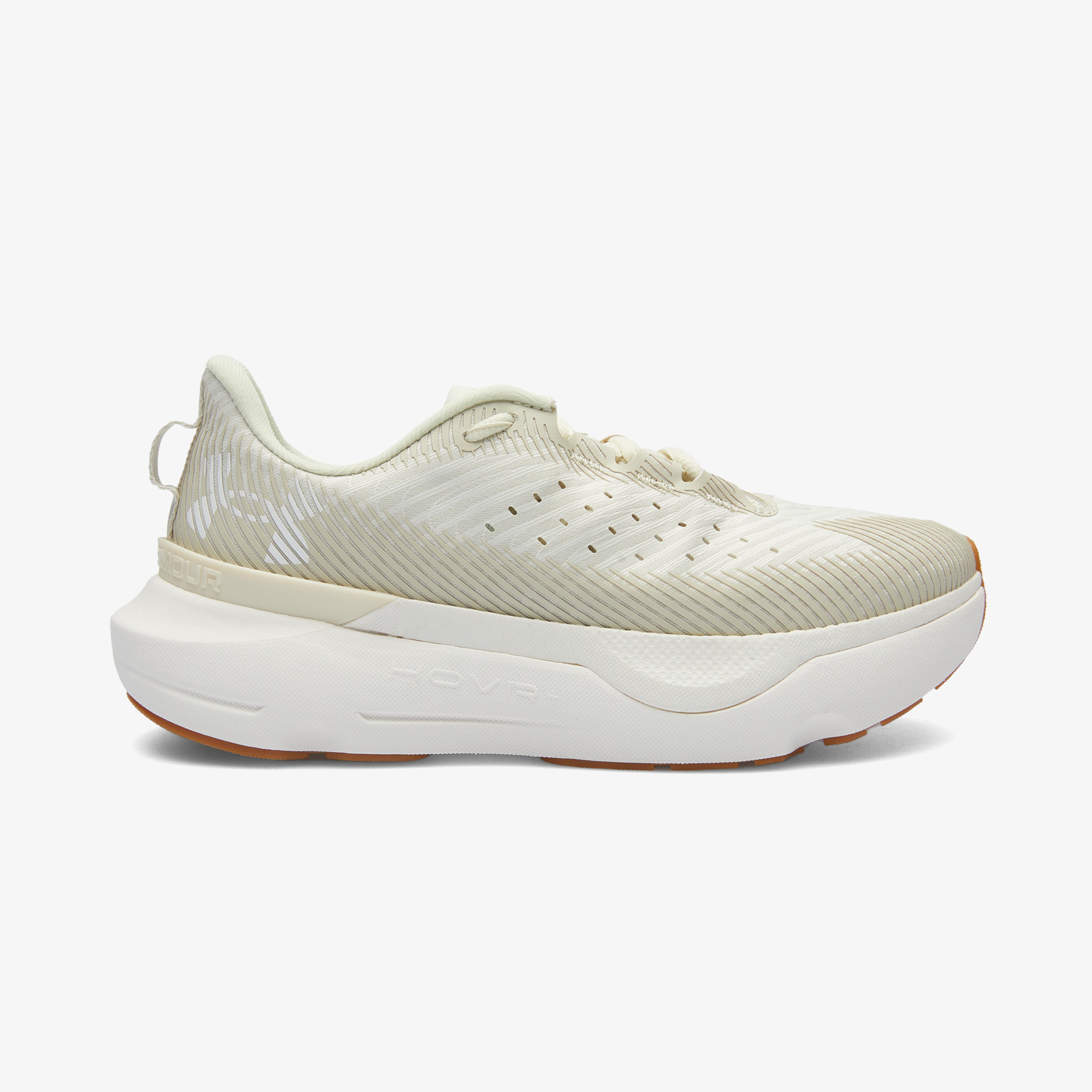 Under Armour Infinite Pro Lace Regular Kadın Bej Koşu Ayakkabısı