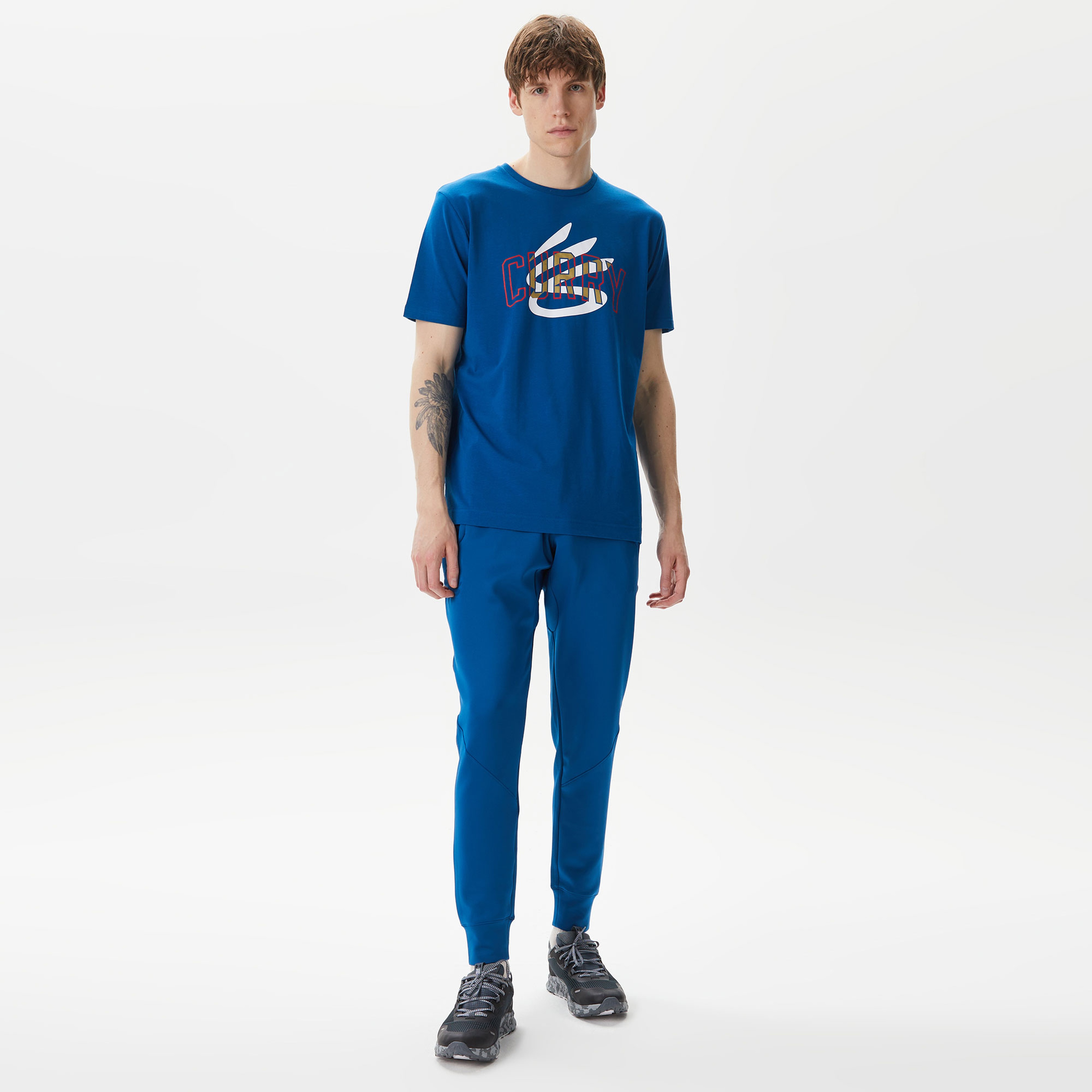 Under Armour Curry Playable Erkek Lacivert Eşofman Altı